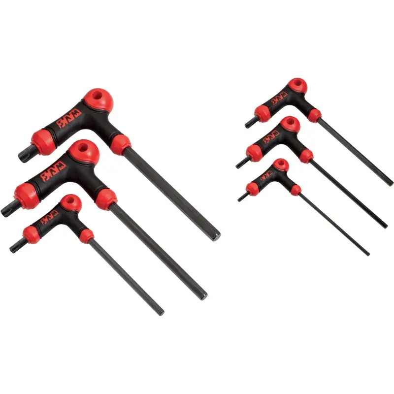 Cle Male Torx A Poignee En L De 10 A 40 - Jeu De 6 SAM Outillage - 66PTX-J6 Offre Du Jour