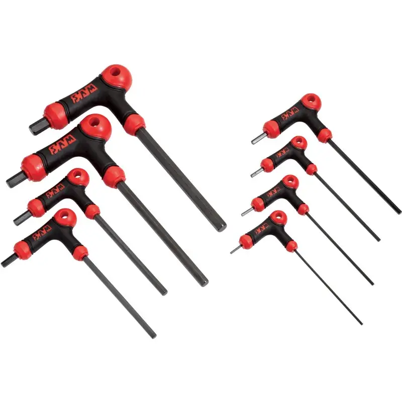 Prix Promo Cle Male 6 Pans Spherique A Poignee - Jeu De 8 SAM Outillage - 67PT-J8
