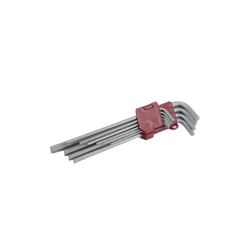 Cle Male 6 Pans Longue 1,5 A 10 Mm Sur Support - Jeu De 10 SAM Outillage - 244-90 Promotion Saisonnière