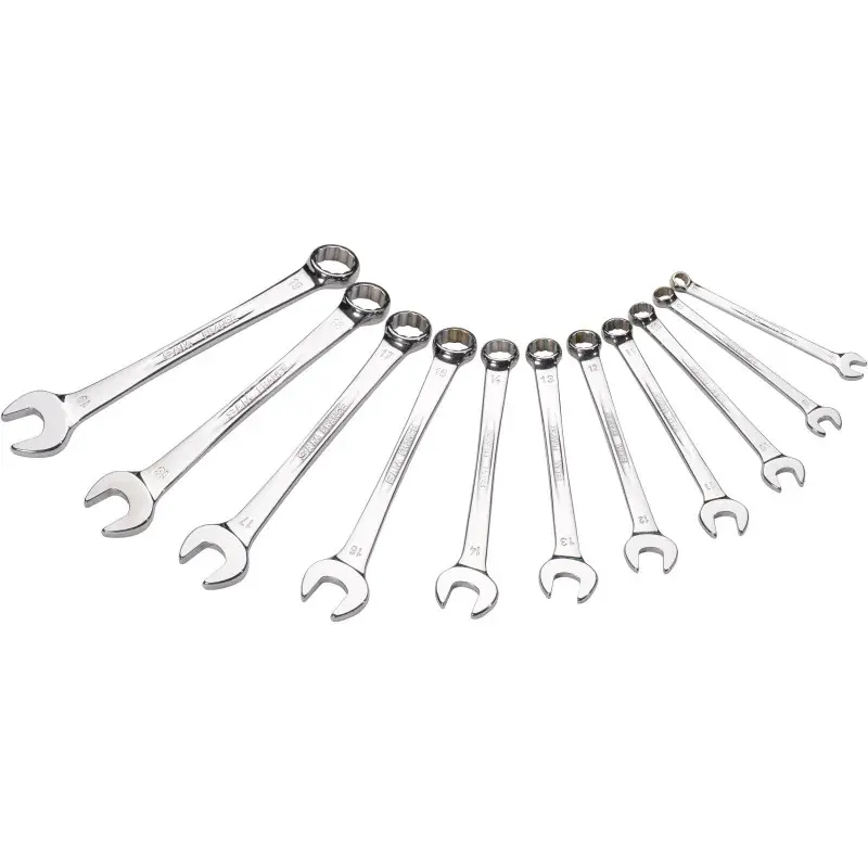Commander Vite Cle Mixte Extra-Fine Brillante De 7 A 19 Mm - Jeu De 11 SAM Outillage - 50N-J11