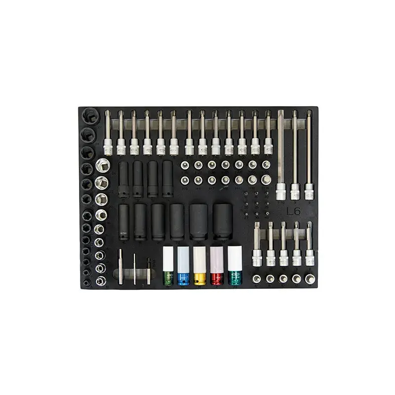 Usine Directe Composition Douilles Et Accessoires 90 Outils Mod. Mousse SAM Outillage – CP-90M