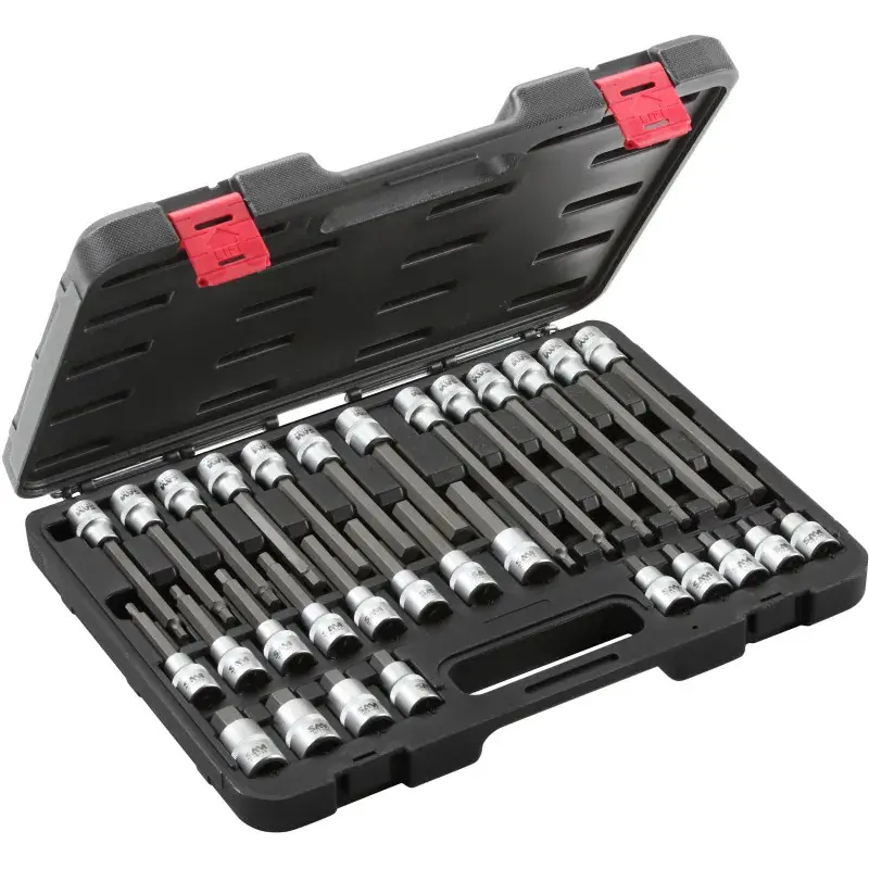 Douilles Tournevis 6 Pans 1/2‘‘ – Coffret Complet SAM Outillage – CP-SCJ Vente Flash