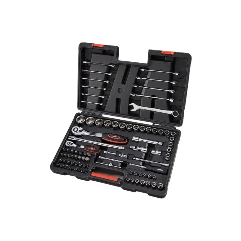 Coffret Cliquets Douilles Et Accessoires 1/4‘‘1/2‘‘ 86 Pce SAM Outillage - RAST90860 Must-Have