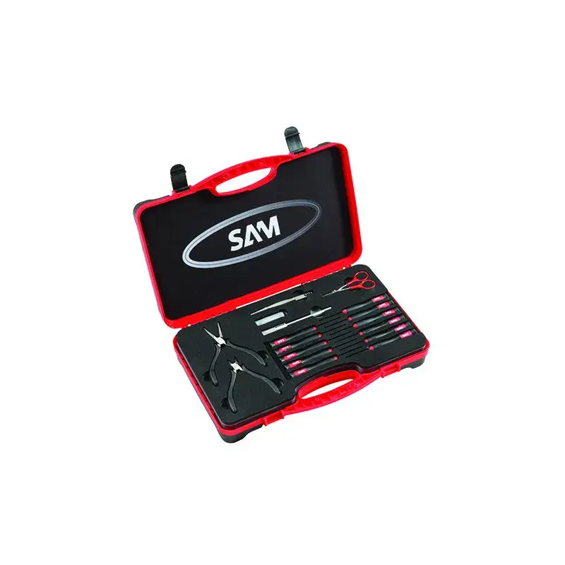 Marque Composition De 16 Outils Electroniques SAM Outillage - 276-J16