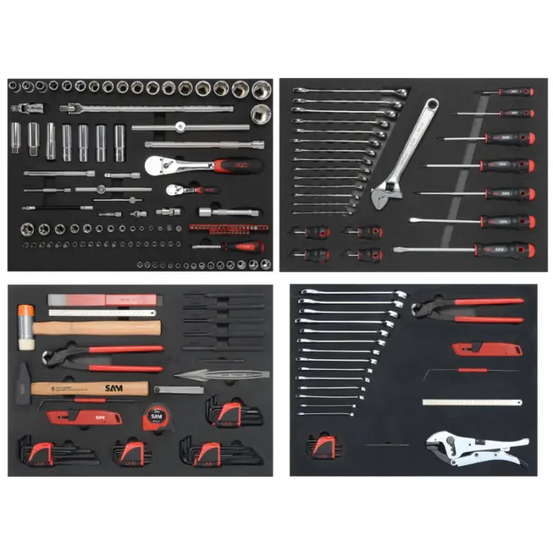 Commander Vite Composition 200 Outils En Module Mousse SAM Outillage - CPP-200PM
