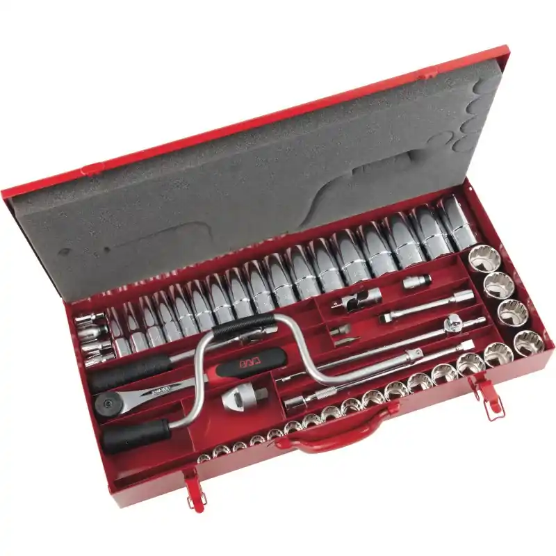 Douilles Et Accessoires 1/2‘‘ – Coffret De 49 SAM Outillage – 75-S49A Affaire À Saisir