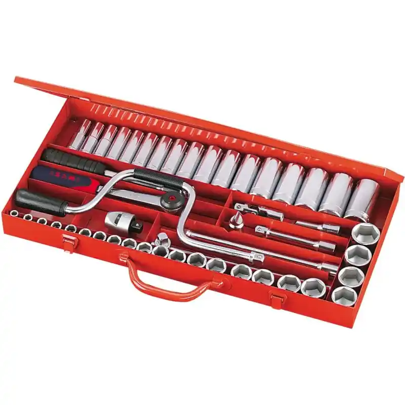 Douilles Et Accessoires 1/2‘‘ – Coffret De 49 SAM Outillage – 75-SH49A Prix Cassé