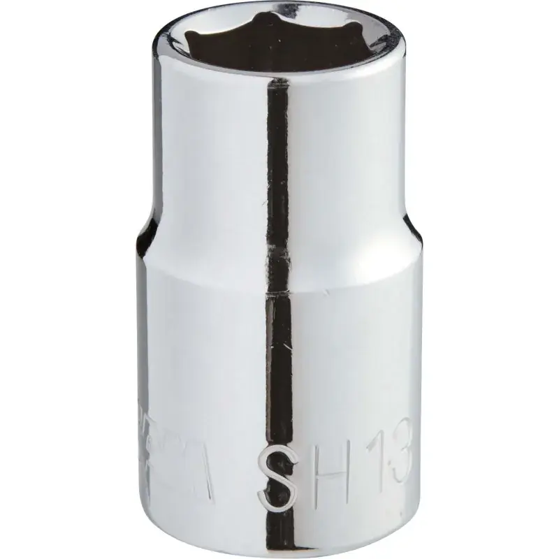 Douille 1/2‘‘ Courte Brillante 6 Pans SAM Outillage Pas Cher