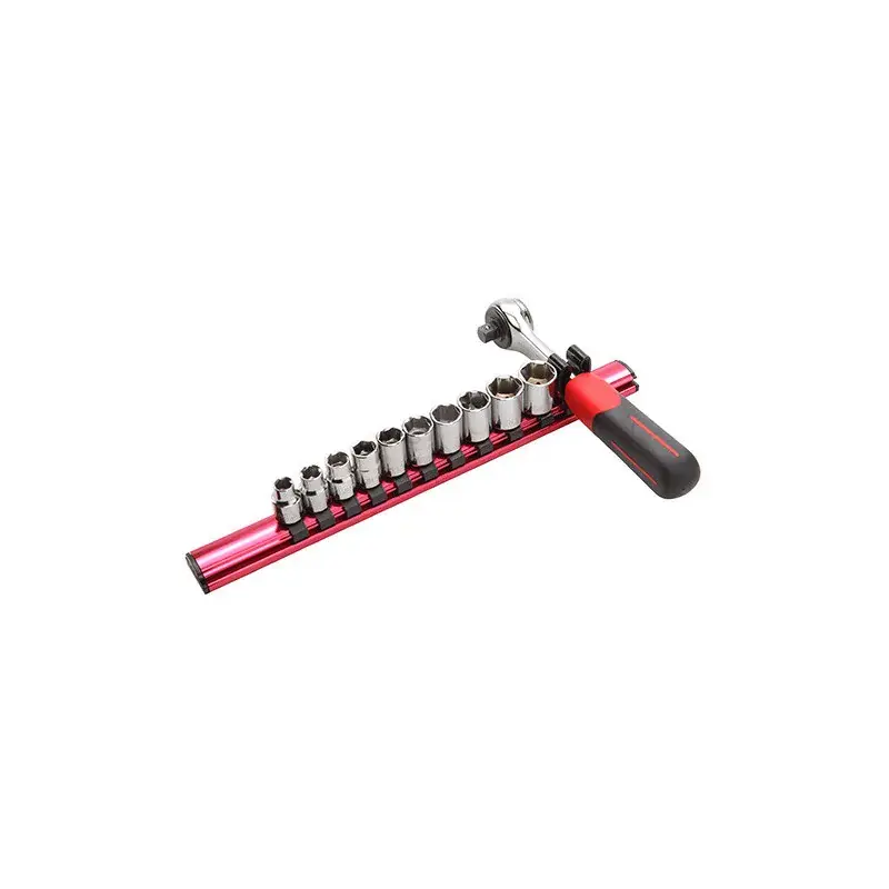 Outil 1/4‘‘ Sur Rack Aimante – Jeu De 11 SAM Outillage – 73-RJ11R Réduction