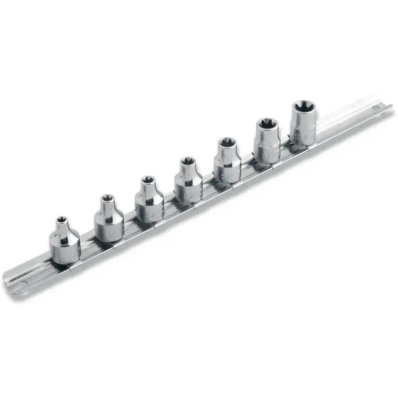 Rack De 7 Douilles 3/8‘‘ Torx SAM Outillage - JTX-J7R Marque