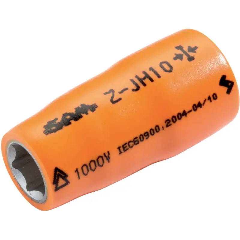 Douille 3/8‘‘ Courte – Isolee 1000 Volts – 6 Pans – SAM Outillage Acheter En Ligne