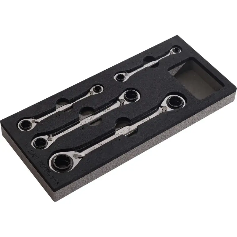 Module Mousse 1/3 De 4 Cles Polygonales A Cliquet SAM Outillage – 106CP-J4MM Nouvelle Collection
