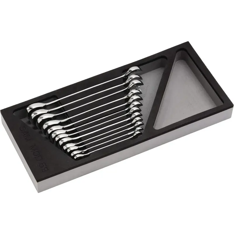 Module Mousse 1/3 De 12 Cles Mixtes A Cliquet 50-Csi En Mm SAM Outillage – 50-CSI-J12MM Super Prix