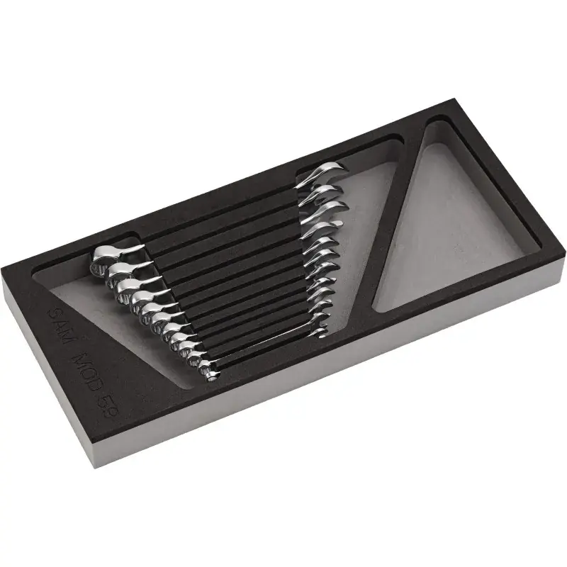 Module Mousse 1/3 De 12 Cles Mixtes 50A En Mm SAM Outillage – 50A-J12MM Bon Plan