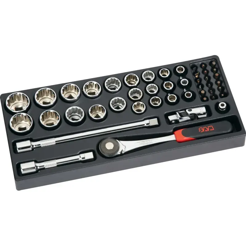 Module Abs 1/3 De 45 Outils 1/2‘‘ 6 Pans Cliquet Push En Mm SAM Outillage – 75-S45PM Authentique