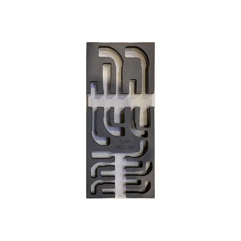 Top Vente Module Mousse 1/3 Vide Pour Cles A Pipe Debouchees SAM Outillage - MOD-60