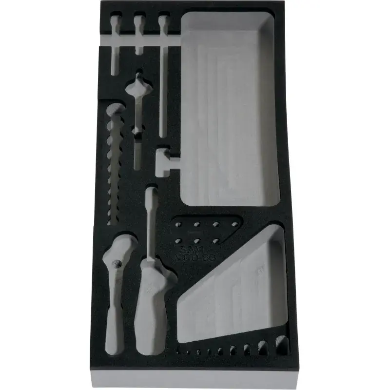Vente Flash Module Mousse 1/3 Vide Pour Douilles Et Accessoires 1/4‘‘ SAM Outillage – MOD-66