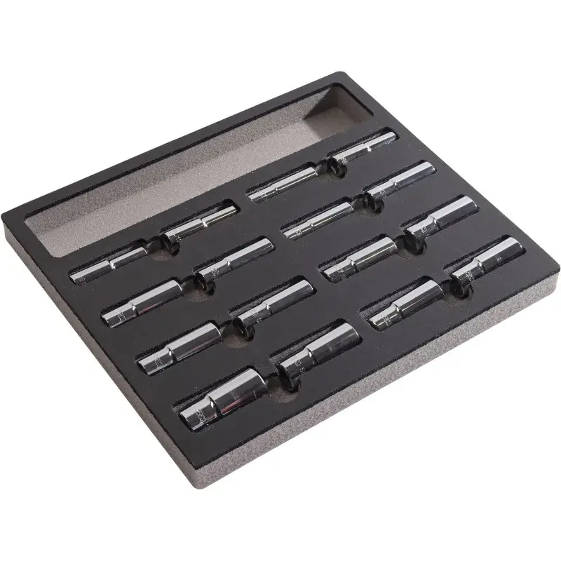 Nouveauté Module Mousse 2/3 – 16 Douilles Longues 6 Pans En Mm SAM Outillage – SHL-J24MM