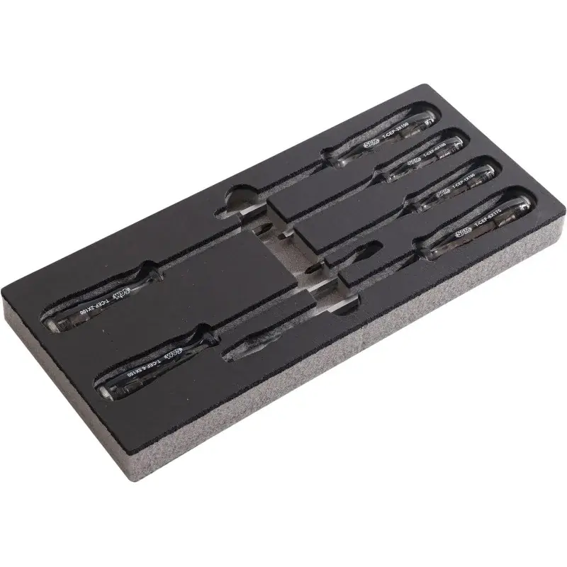 Dernière Chance Module Mousse 1/3 De 6 Tournevis A Frapper – Acetate – Fe Pz SAM Outillage – T-CETPZJ6MM