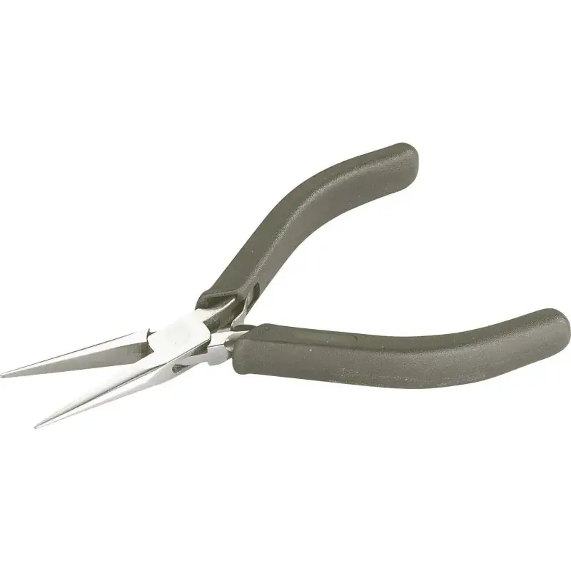 Acheter En Ligne Pince Electronique 145 mm Bec 1/2‘‘ Rond Court SAM Outillage – 554
