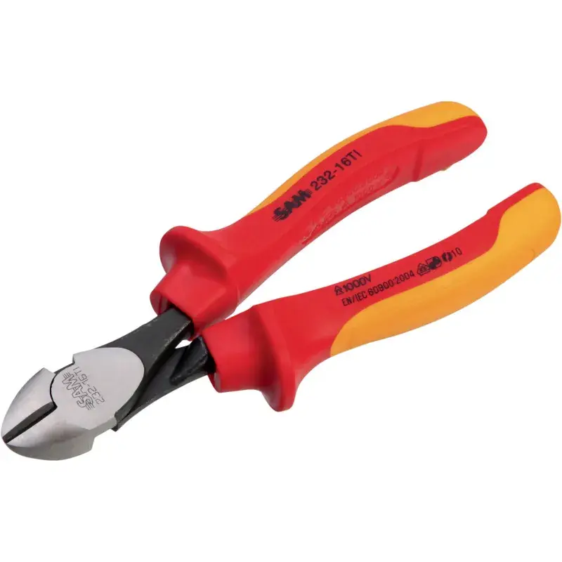 Pince Coupante Diagonale Isolee 160 Mm SAM Outillage - 232-16TI Prix Choc