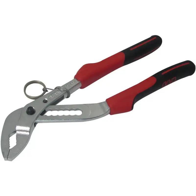 Pince Multiprise Bimat. A Bouton Poussoir Avec Clip Inox Fme SAM Outillage - 201-25B-FME Seulement Aujourd'hui