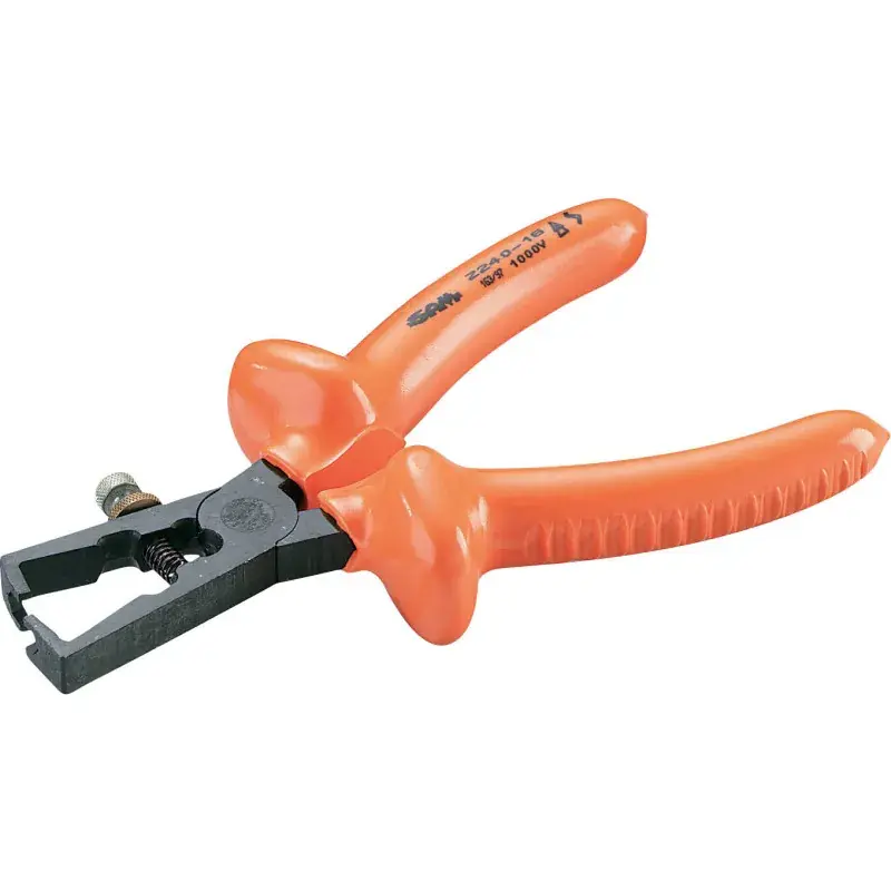 Pince A Denuder Isolee 1000 Volts SAM Outillage - Z-240-16 Haute Qualité