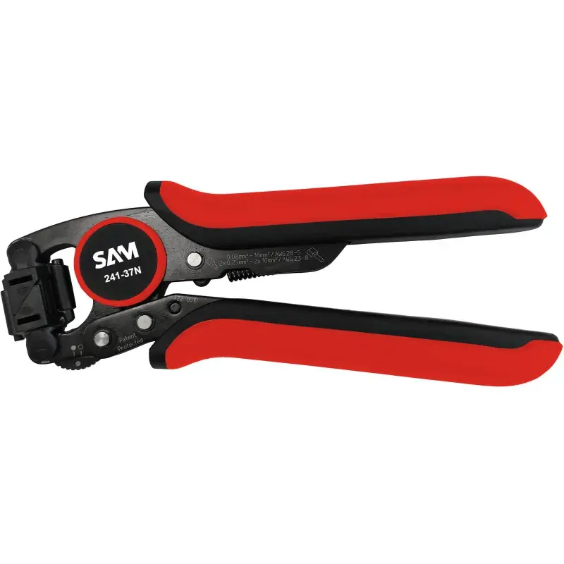 Bon Plan Pince A Sertir Bi-Matiere Pour Embouts De Protection SAM Outillage - 241-37N