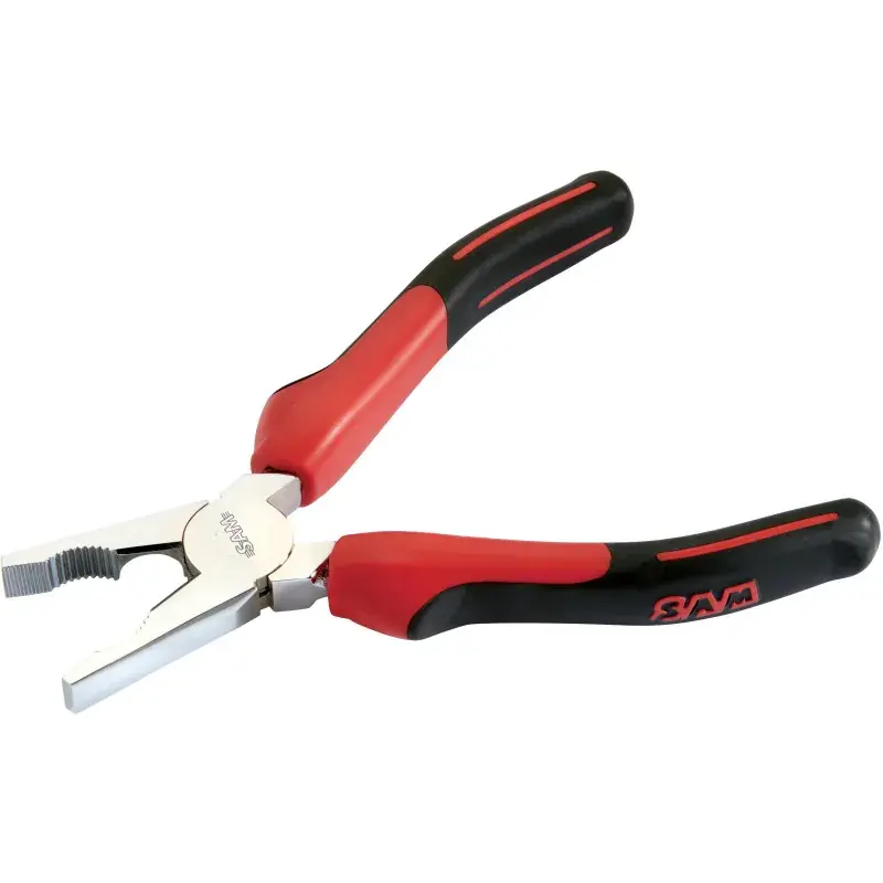 Commander Vite Pince Universelle Bi-Matiere Avec Ressort 185 Mm SAM Outillage - 204-R18G