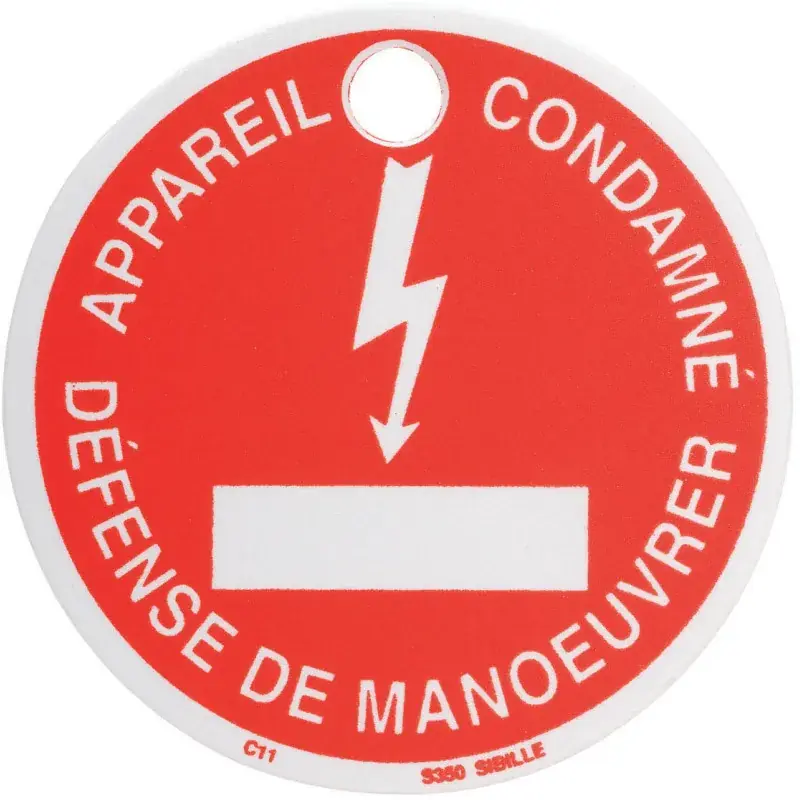 Commande En Gros Macaron Plastique Appareil Condamne Defense De Manoeuvrer SAM Outillage - CAD-60C