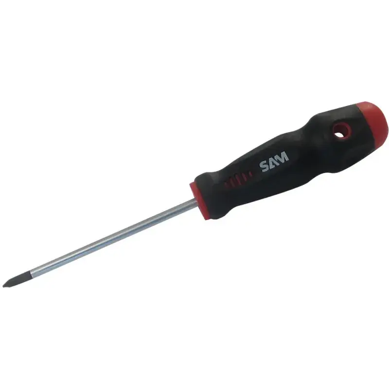 Tournevis Pozidriv N°1 5X100 Mm SAM Outillage - TA-1PZ100 Satisfait Ou Remboursé