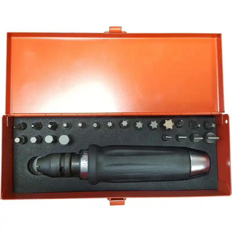Nouveauté Tournevis A Frapper Carre 1/2‘‘ 24 Outils Chocs En Coffret SAM Outillage - 270A-J24