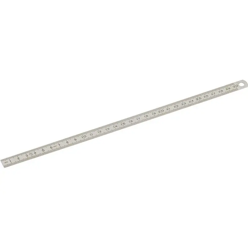 Reglet Flexible 300 Mm En Acier Graduation Recto/Verso SAM Outillage - 781-3 Must-Have