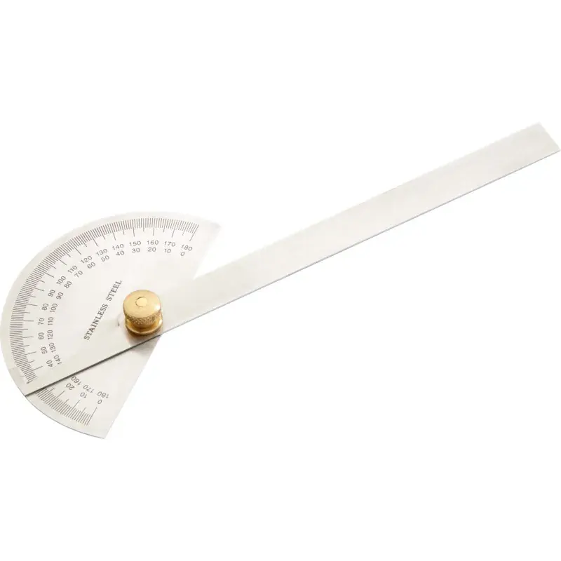 Rapporteur D‘Angle 150mm Inox SAM Outillage - 710-R-12 Prix Cassé