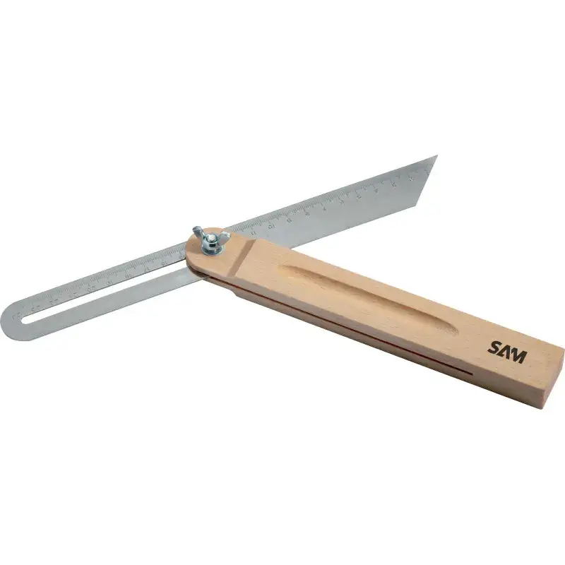 Offre Limitée Fausse Equerre 260 Mm Talon Bois SAM Outillage - 775-1