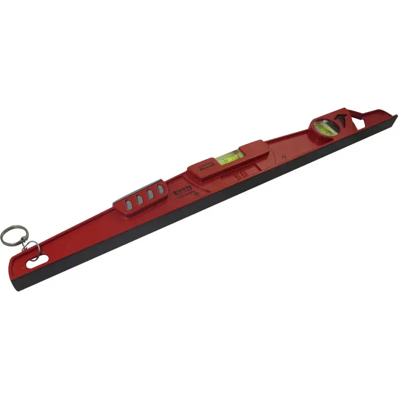 Niveau A Semelle Magnetique Fioles Incassables 400 Mm + Clip SAM Outillage - 168-40MN-FME Prix Choc
