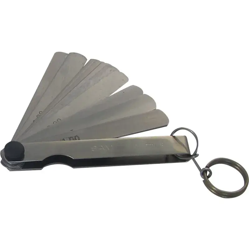 Meilleur Prix Jauge D‘Epaisseur Bout Arrondi Avec Clip Inox Fme SAM Outillage - 770-R-FME