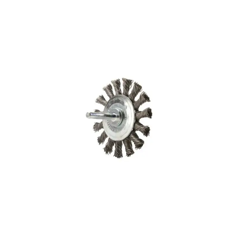 Brosse Circulaire Torsadee Diametre 70 Sur Tige SAM Outillage – 19643 Commande En Gros