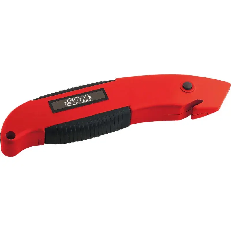 Promotion Saisonnière Couteau Retractable Bi-Matiere SAM Outillage - 378-1-B