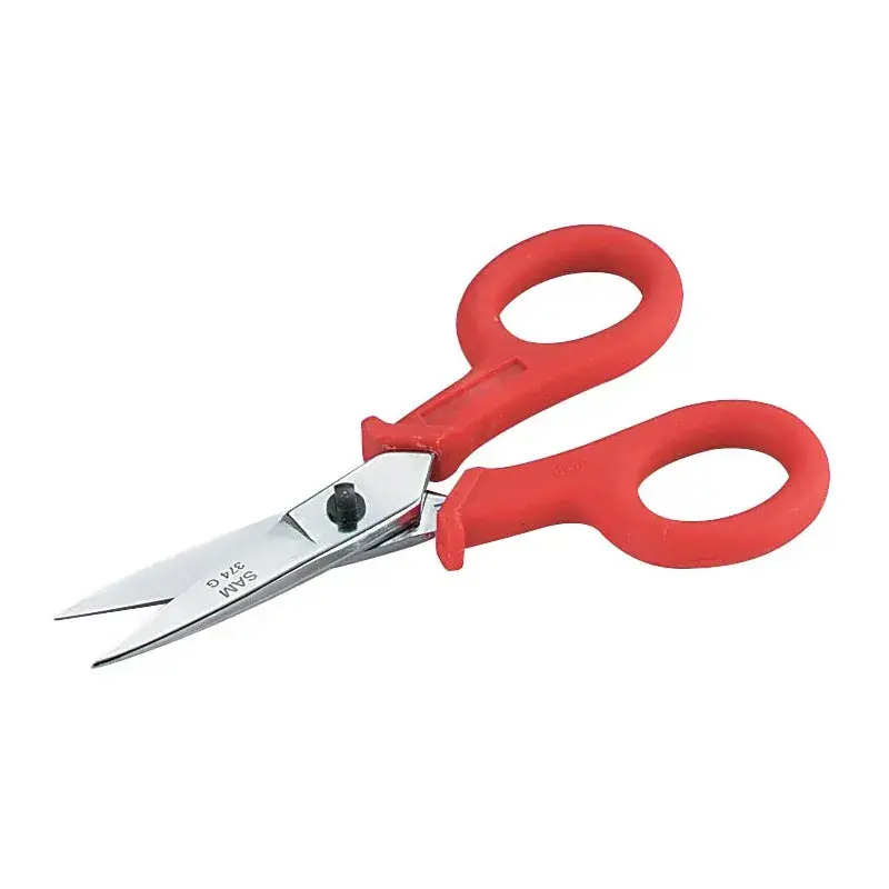 Offre Limitée Ciseaux Electricien Branches Surmoulees SAM Outillage - 374-G