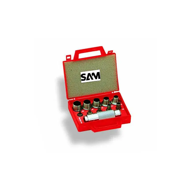 Decoupe-Joints 3 A 20 Mm Avec Mandrin - Coffret 11 Pieces SAM Outillage - 694-C-320-N Promotion
