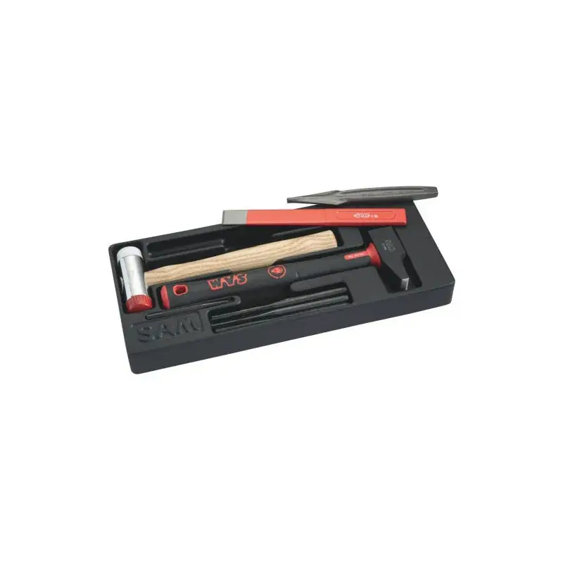 Kit D‘Outils De Frappe 10 Outils SAM Outillage – M1-10 Super Prix