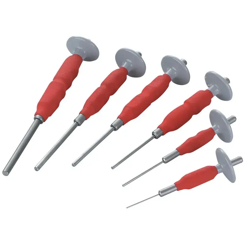 Certifié Chasse-Goupilles ‘‘Air-Grip‘‘ De 1,9 A 7,9 Mm - Jeu De 6 SAM Outillage - 7G-J6
