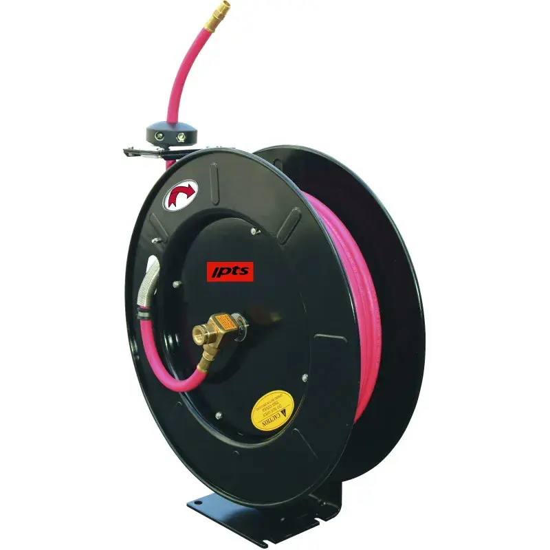 Promotion Saisonnière Enrouleur Automatique Ouvert Air Tuyau D.13 Mm – 15 Metres Sam Outillage – 19041-13