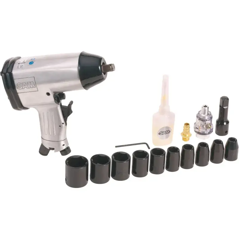 Vente Directe Cle A Chocs 1/2‘‘ 450 Nm En Coffret Sam Outillage – Pn-203-K