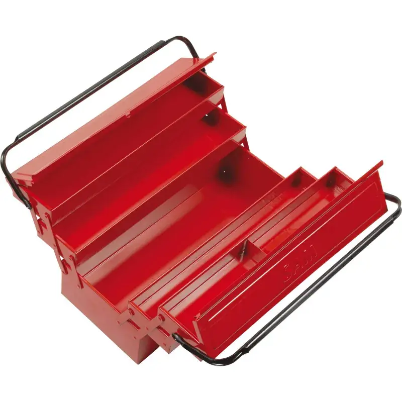 Retour Gratuit Caisse A Outils Metallique 5 Cases – Vide SAM Outillage – 605-R