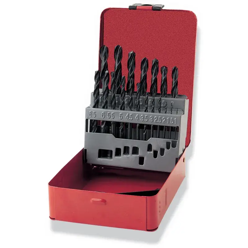 Prix Réduit Foret A Metaux Hss 1-10 Mm – Coffret Tole De 19 SAM Outillage – F1-C19