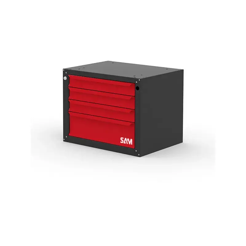 Quantité Limitée Bloc Etabli 4 Tiroirs 3 Tiroirs 75 Mm Et 1 Tiroir 150 Mm SAM Outillage – ETAB-BT4T