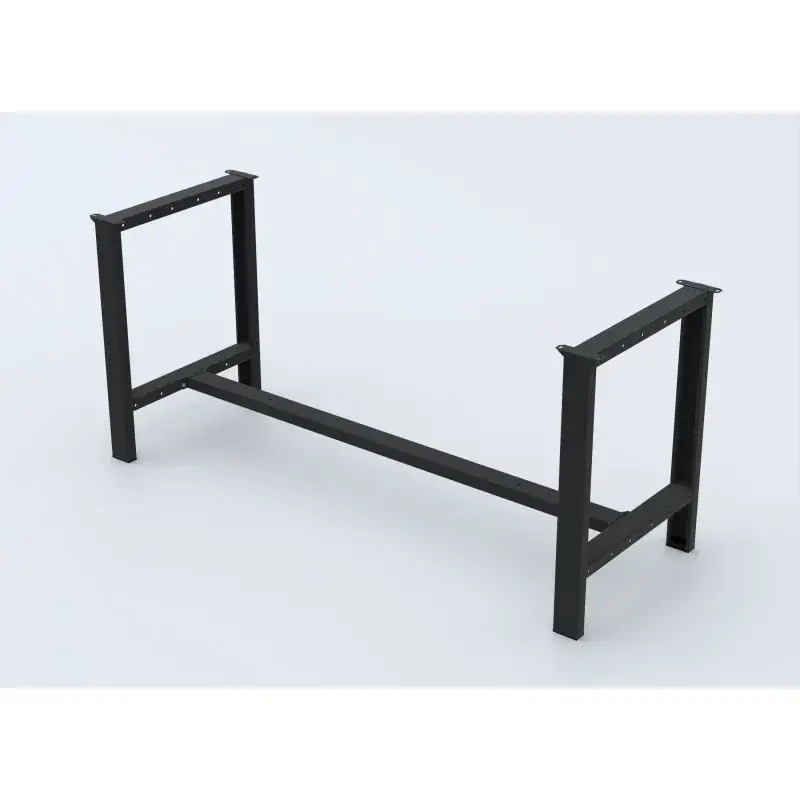 Authentique Kit Pieds Avec Renfort Pour Etabli 2 Metres - Hauteur 880 Mm SAM Outillage - ETAB-PE