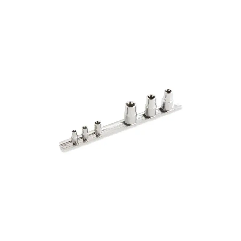 Rack 6 Douilles 1/2" 1/4" Torx SAM Outillage - RSTX-J6R Satisfait Ou Remboursé
